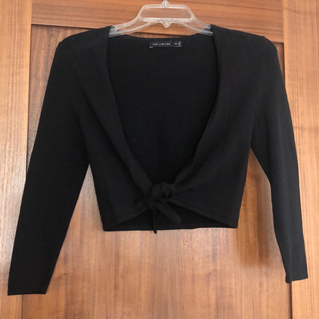 Simple Black Shrug